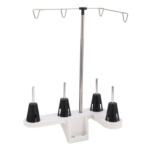 4 Spools Thread Holder Plastic and Stainless Steel 2