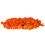 100PCS Orange Plastic Sheep Ear Tag Number Marker Identification Cards 2