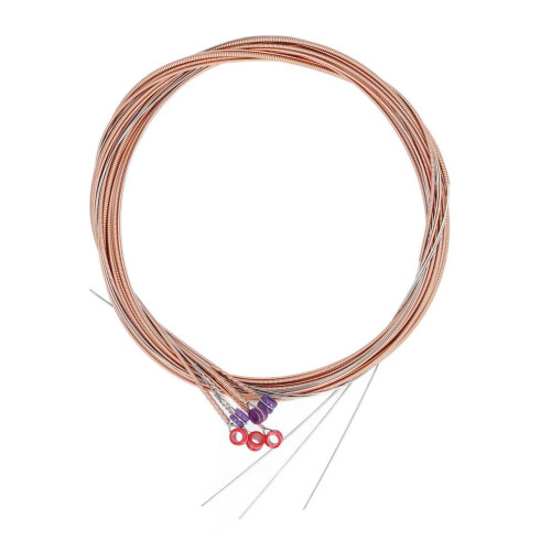 3 Set Folk Guitar Strings, .012 Copper Hex Core Long Lasting 1