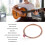 3 Set Folk Guitar Strings, .012 Copper Hex Core Long Lasting 3