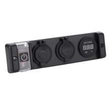 Pannello prese USB per auto 4 in 1 IP66 impermeabile DC12V per SUV e barche