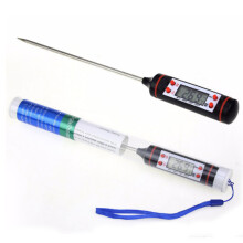 BBQ Essential, digitales Thermometer mit benutzerfreundlichen Funktionen, Edelstahlsonde für hohe Genauigkeit, Küchentemperaturmesser für die