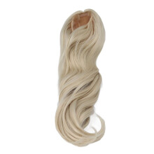 Peluca de seda suave y rizada para muñeca articulada de 1/3, cabeza de 22-23 cm