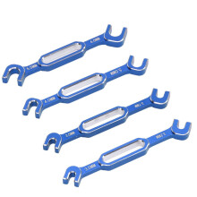 4PCS RC Turnbuckle Wrench Set 3.0-6.0mm Aluminum Alloy Blue