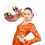 High-Durability Copper Finger Cymbals for Belly Dancing 5.5cm 3