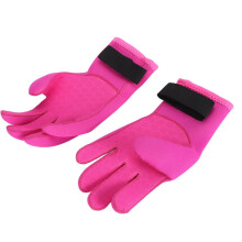 Guantes de neopreno de 3 mm para deportes acuáticos, antideslizantes, de cinco dedos, para esnórquel,