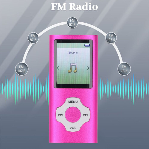 Lecteur MP3/MP4 portable 32 Go 1.8 2