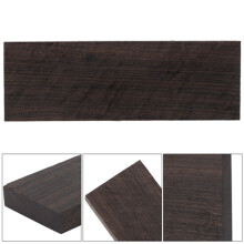 4 Stück Ebenholz-Messergriffschalen zum Selbermachen, 120 x 40 x 10 mm, für Instrumente und Werkzeuge