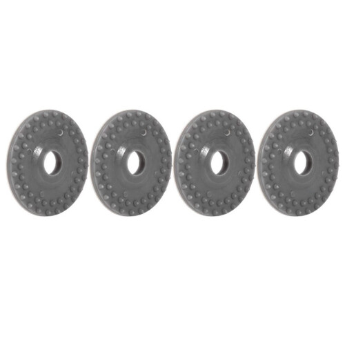 4 st stickmaskindelar gummihjul för 1