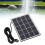 4W 5V solcellsdriven vattenpump för trädgårdsfontän, 120L/h flöde 1