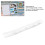 4:1 Pitch Binding Coils 48 Loops 25.4mm Diameter Holds 215 Sheets White 3
