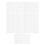 4:1 Pitch Binding Coils 48 Loops 25.4mm Diameter Holds 215 Sheets White 2