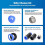 40 Pcs 6mm Pneumatic Fitting Kit - Splitters Elbows Tees & Straight 3