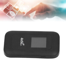 4G bärbar WiFi-router med Micro SIM-kortplats och 1,44