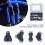 40 Pcs 6mm Pneumatic Fitting Kit - Splitters Elbows Tees & Straight 4