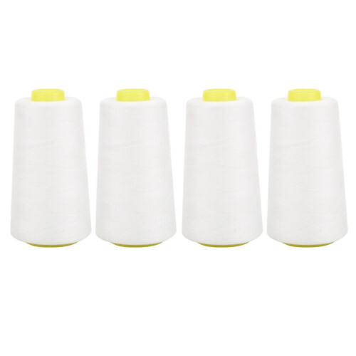 4PCS högkvalitativ polyestertrådssymaskin