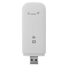 Routeur Wi-Fi USB 4G LTE portable, point d'accès prenant en charge jusqu'à 10 appareils, blanc