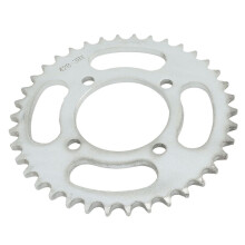 428 Chain 38 Tooth Steel Rear Sprocket for Motorcycles Silver