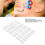 42Pcs Reusable Face Paint Stencil Set for Body, Party, Makeup 4