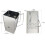 Foldable Charcoal Starter Chimney With Carry Bag For Grill And Campfire Use Efficient Ignition 4
