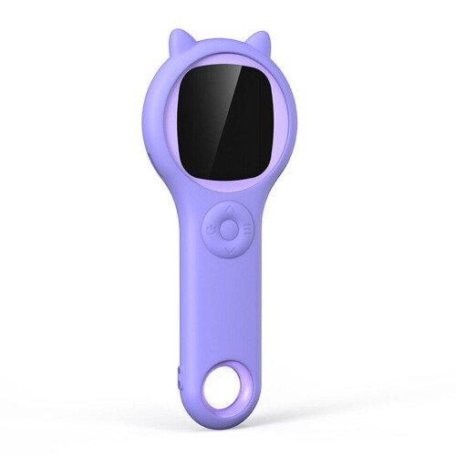 500x Zoom USB Microscope 2'' Screen Purple for Students & Kids 2