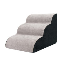 Dog Steps 3 Step Pet Ladder, Density Foam Ramps, Sponge Slope Pet Ladder, Ladders For Injury Prevention