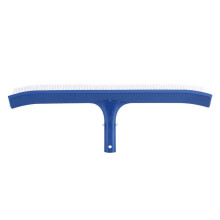 Cepillo de plástico para piscina de 43 cm, herramienta de limpieza para bañeras y peceras.