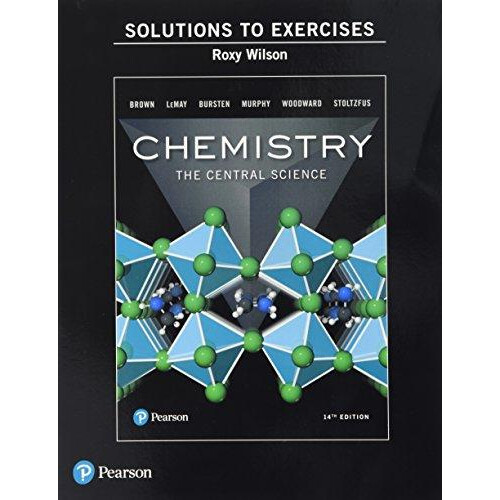 Instructors Solutions Manual for Exercises for Chemistry by Matthew St