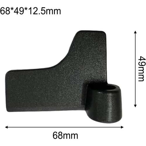 Aluminum Blade Replacement For Bread Makers 68x49x12.5mm Universal Compatibility 2