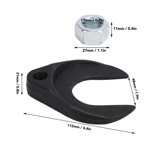 48mm Carbon Steel CV Joint Puller Tool with Dished Fork for Vehicles 1