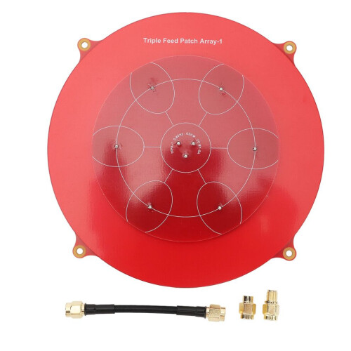 5,8-GHz-Dreifach-Patchantenne – Rote Leiterplatte, 360-Abdeckung 2