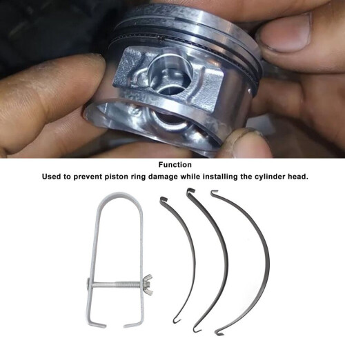 50-85mm Motorcycle Piston Ring Compressor Kit for Engine Repair 2
