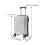 Living And Home 20inch Suitcase with Combination Lock, Silver 6