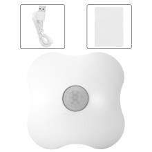 Veilleuses LED pour placards, cuisines, salles de bains, 10 LED haute luminosité pour un éclairage puissant, lampes rechargeables avec détecteur