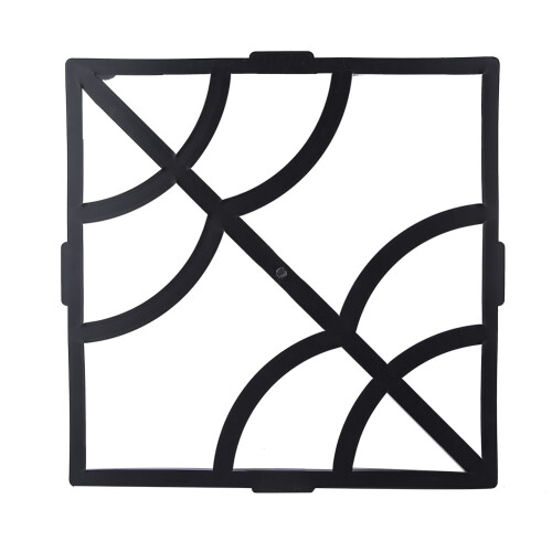 DIY έργα σκαλοπατιών Επαναχρησιμοποιήσιμο καλούπι τσιμεντένιας σφραγίδας 2