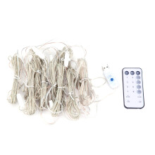 Verbindbare Lichterkette, elegante Farbe, 3 m, 3-teiliges Set aus kaltweißen ABS-LEDs, dimmbare Helligkeit, für Schlafzimmerwand- und