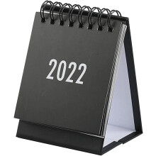 Idealny prezent – mini kalendarz na rok 2024, trwały i bezpieczny w użyciu, wygodny do noszenia, jednokolorowy, z kreskówkowym wzorem na biurko