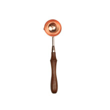 Anti Hot Sealing Wax Spoon Retro Wood Handle, For Furnace Melting Wax, DIY Scrapbook Candle Stamp, Decorative Wax Seal08