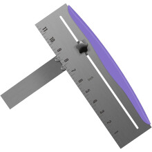Effortless Baking Innovation, Stainless Steel Adjustable Cake Scraper High Strength for Cake Decorating Supplies