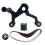 Belt Sander Attachment for Angle Grinder Polymer Guide Wheel Uniform Grinding Strength Spring Protective Cover 1