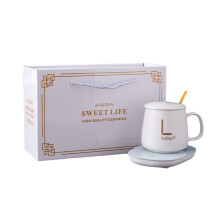 Kaffeetassenwärmer für den Schreibtisch, tragbarer Getränkewärmer mit USB-Kabel, energiesparendes Keramiktassen-Set, ideales Geschenk für Sie