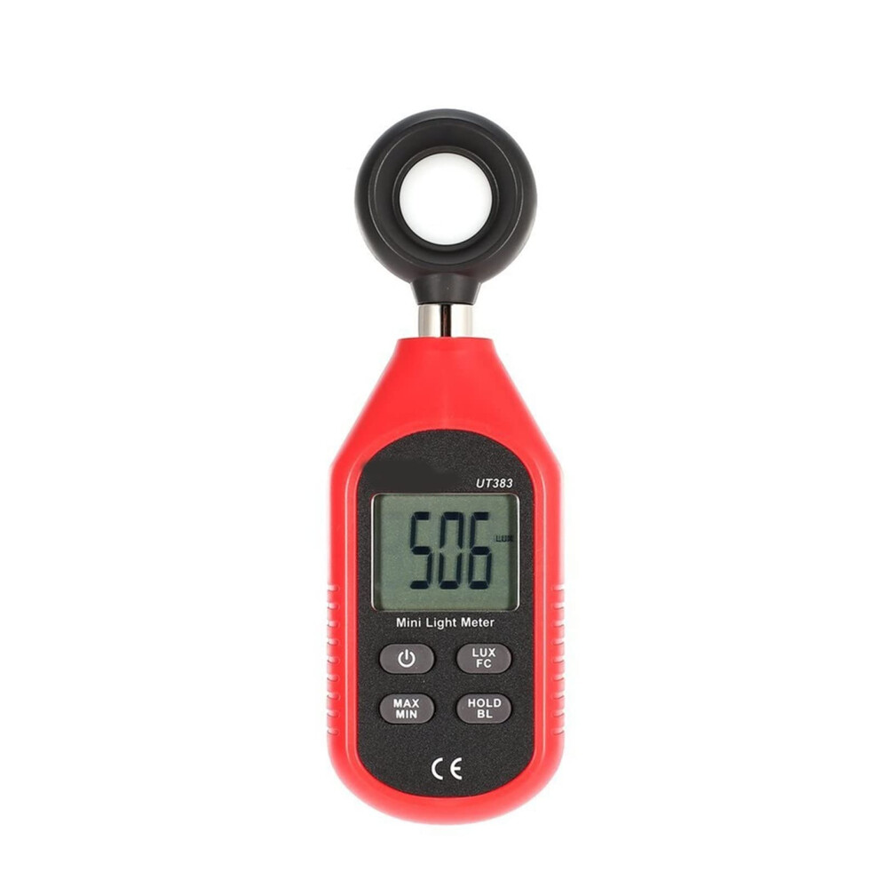 Digital Lux Meter Illuminance Meter Uv Irradiance Tester Handheld Ambient Temp Sensor Garden Indoor Photography Light 9339159568958