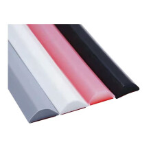 Silicone Shower Water Stopper Barrier Seal Strip For Collapsible Shower Screen Wet Room 5m Clear Edge Trim Dry And Wet Separation