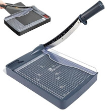 Heavy Duty Guillotine Paper Cutter For Photos Film And Craft Projects With Safety Blade Lock Precision Cutting