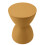 Sanduhrförmiger Hocker aus Kunststoff, modern, 3