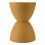Sanduhrförmiger Hocker aus Kunststoff, modern, 4