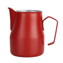 Outil pour Latte Art, pot à lait professionnel 350 ml blanc, réalisez des créations époustouflantes avec notre pot à lait en acier inoxydable