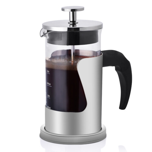 Συμπαγής καφετιέρα French Press, ανθεκτική στη θερμότητα καφετιέρα από βοριοπυριτικό 1