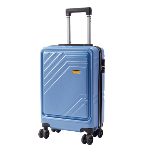 Living And Home 20inch Suitcase with Combination Lock, Ice Blue