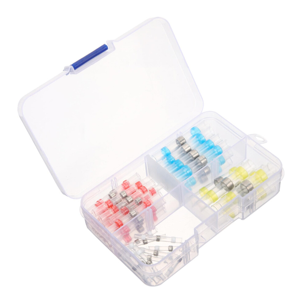 Heat Shrink Electrical Connector Kit Assorted Automotive Splice Terminals With Doublewall Insulation For Car Wiring 9323874309446